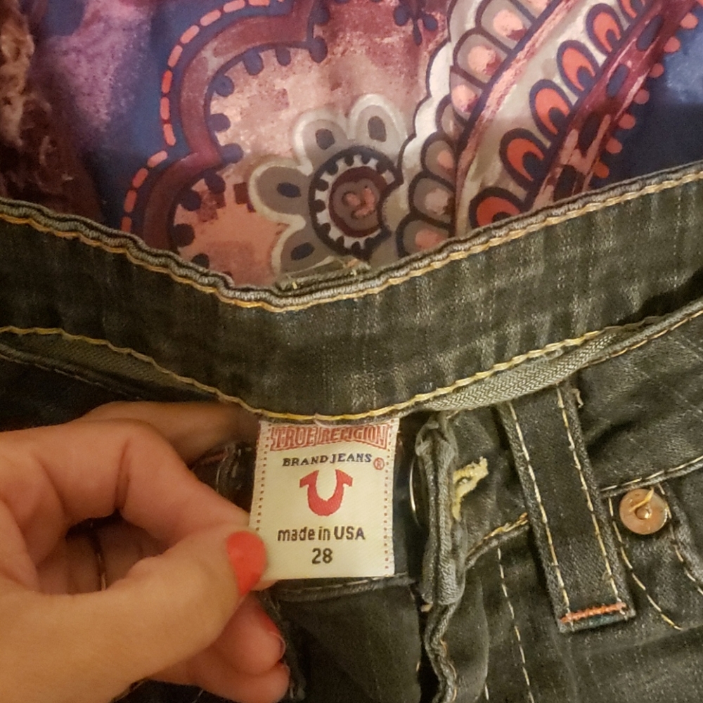 True Religion Billy Jean's size 28